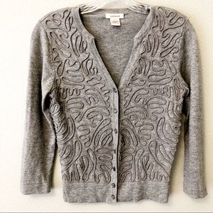 Sundance catalog wool blend cardigan XS